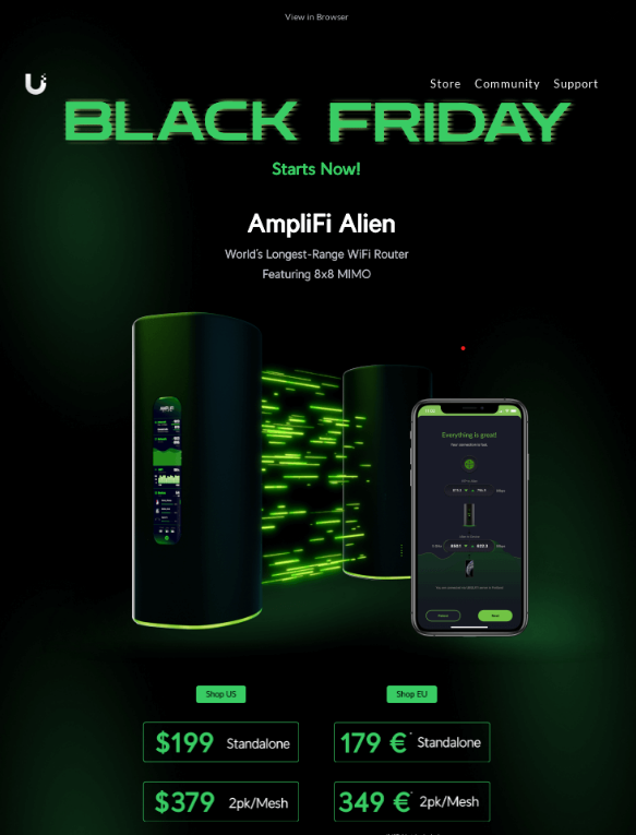 Black Friday Product Series