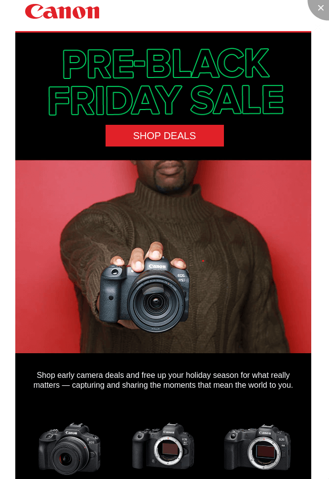 Promotional Feature Email